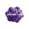 Choose Love sticker | Kiss-cut vinyl heart cloud decal